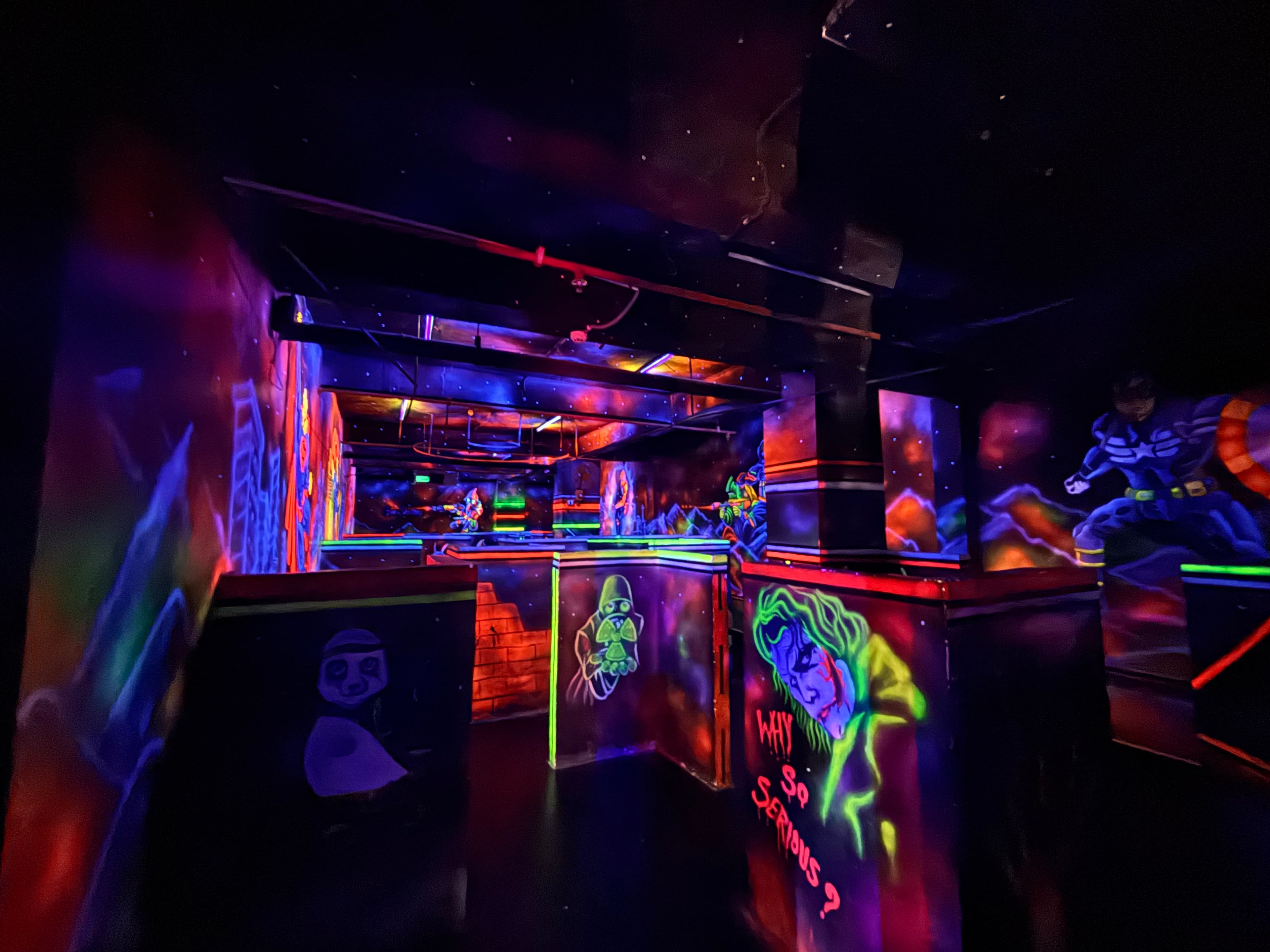 Laser Tag action