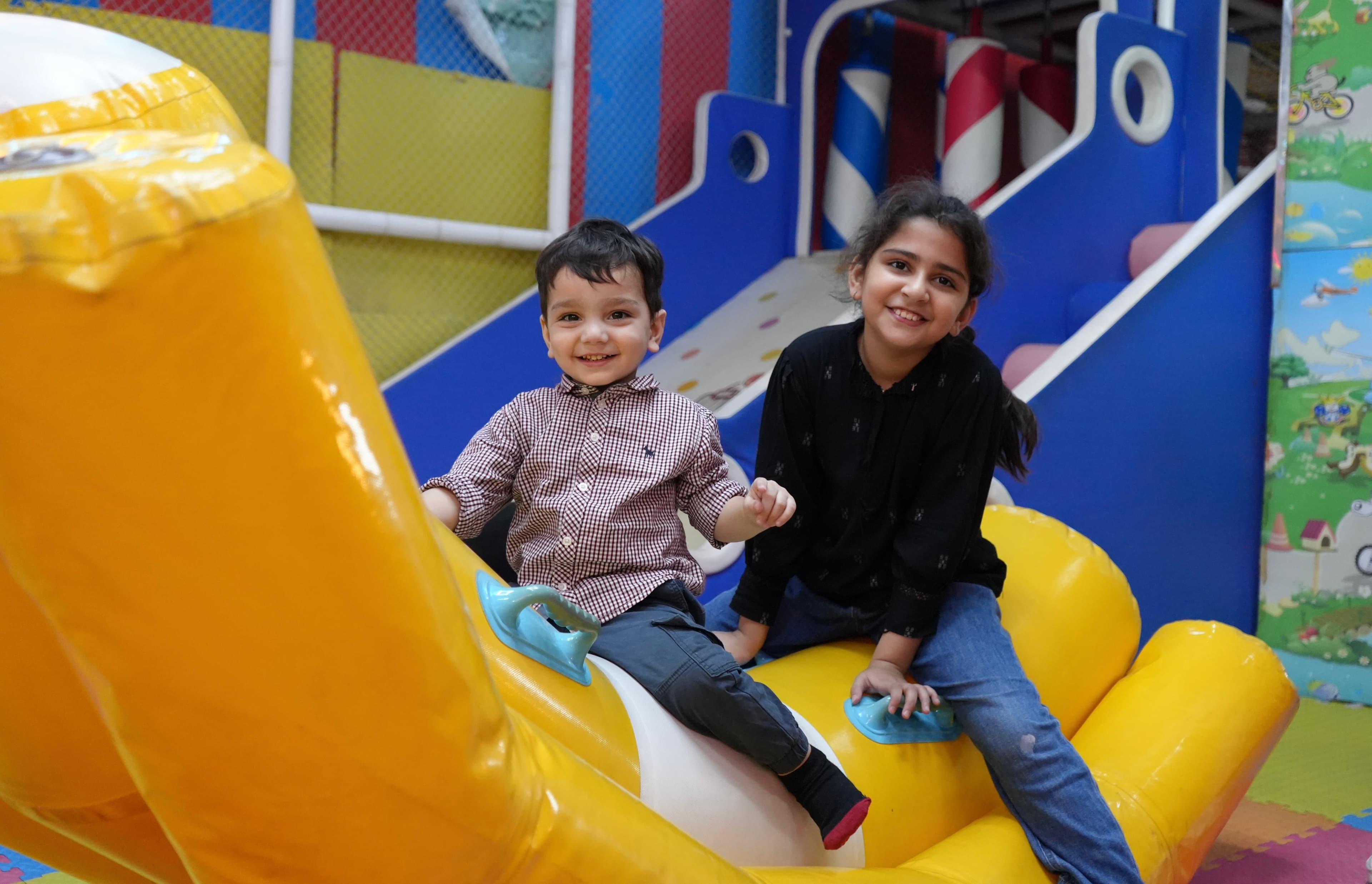Soft Play action